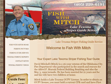 Tablet Screenshot of fishwithmitch.com